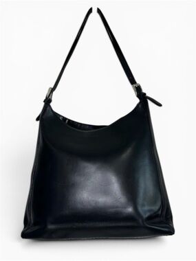 GianFranko Ferre Black Leather Shoulder Bag